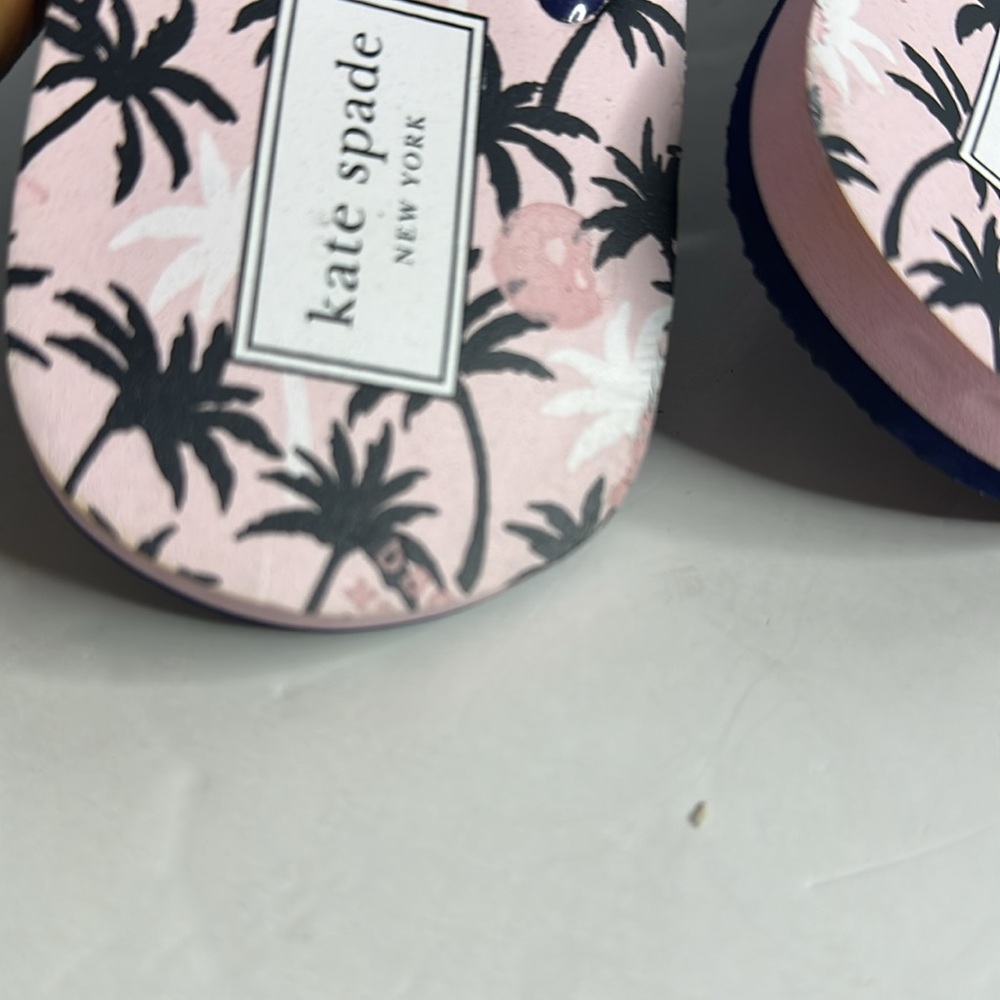 New Kate Spade Nova ♠️ Floral Flip Flops - Picture 7 of 10